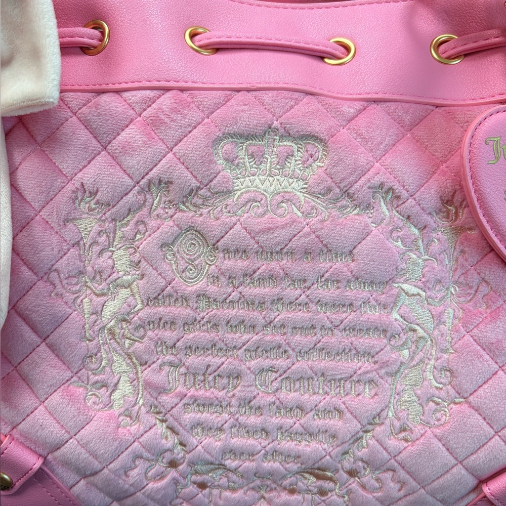 Juicy Couture Blush Quilted daydreamer Shoulder Bag - Picture 3 of 5